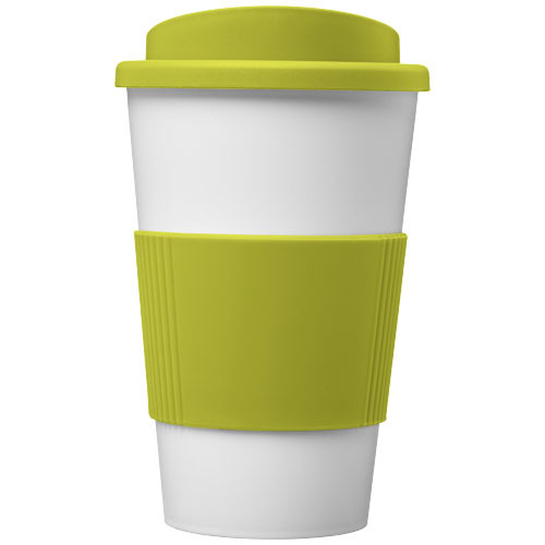 Kubek termiczny z serii Americano® o pojemności 350 ml z uchwytem Biały 21000211 (2)
