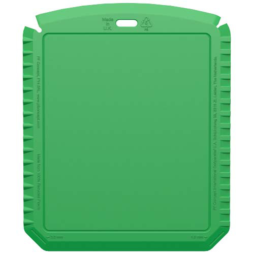 Thrym prostokątna skrobaczka do lodu wykonana z tworzyw sztucznych pochodzących z recyklingu Zielony 22050261 (3)