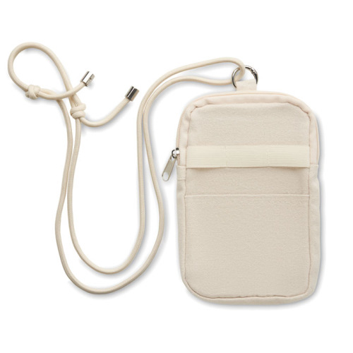 Torba na smartfon typu cross body Bezowy MO2519-13 