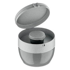 Pojemnik okrągły bentobox M org. conc. grey Koziol