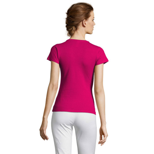 MISS Damski T-SHIRT 150g Fuchsia S11386-FU-L (1)