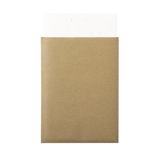 Notatnik A6, papier z nasionami Biały V0242-02 (6)