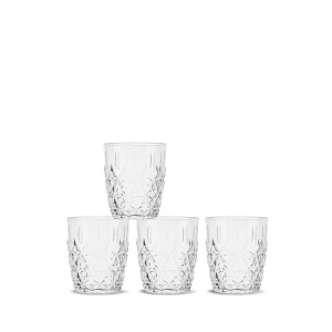 SZKLANKI PICNIC JUNI 4-PACK, PRZEZROCZYSTY