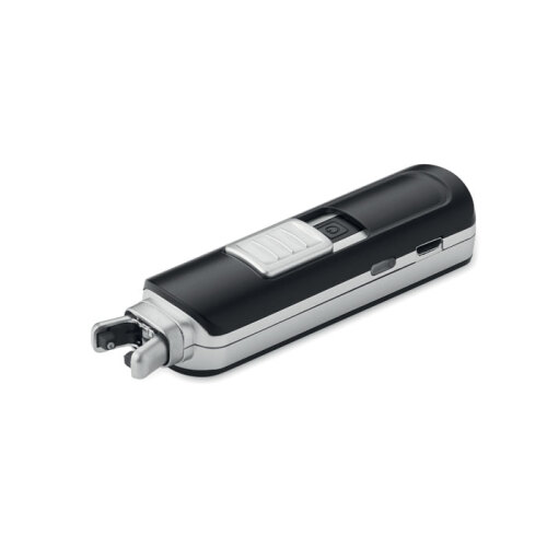 Mała zapalniczka USB czarny MO9650-03 (1)