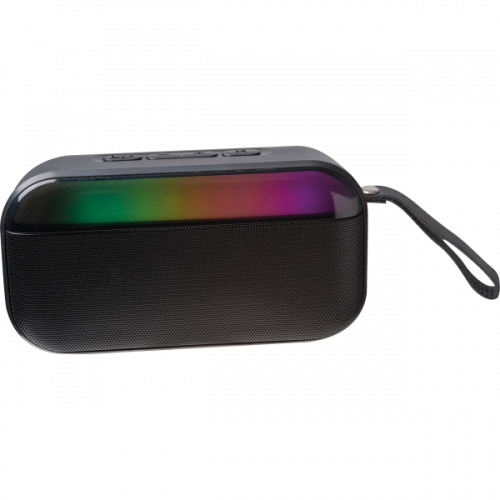Głośnik bluetooth podświetlany LED MIRELA Czarny 3524303 (6)