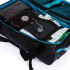Duża torba sportowa, podróżna na kółkach niebieski, czarny P750.005 (6) thumbnail