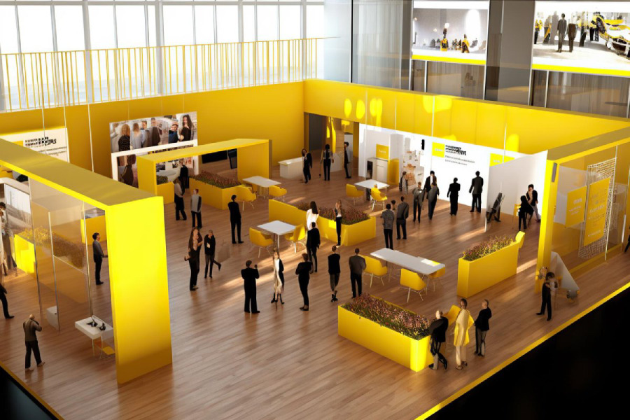 Stoisko, które przyciąga uwagę - jak wystawić się na targach branżowych?