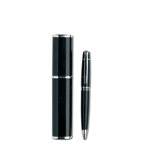 Długopis w aluminiowym pudełku czarny IT3177-03 
