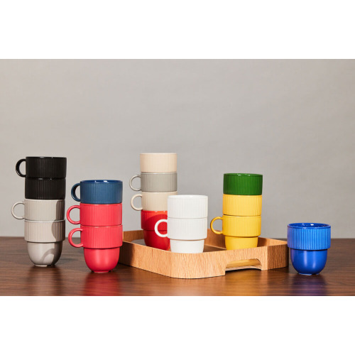 Kubek z uchem INKA, biały Biały 5018533- (4)