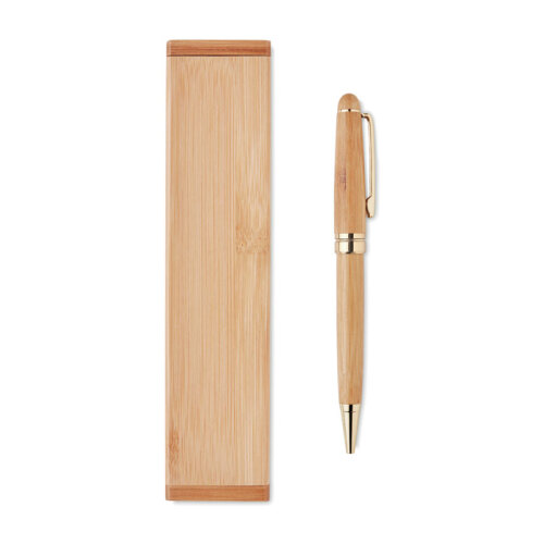 Bambusowy długopis drewna MO9912-40 (1)