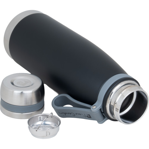 Butelka termiczna stalowa Pierre Cardin 650 ml Czarny B9000501IP303 (17)