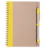 Notatnik ok. A5 z długopisem | Salvatore żółty V2389-08  thumbnail