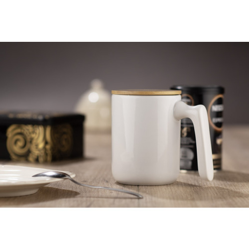 Kubek ceramiczny VIVIAN 420 ml Biały 16040-01 (5)