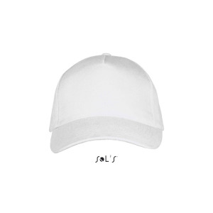 LONG BEACH Czapka 5 pan. Bialy