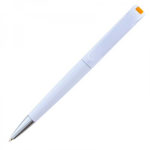 Długopis plastikowy JUSTANY pomarańczowy 091910 