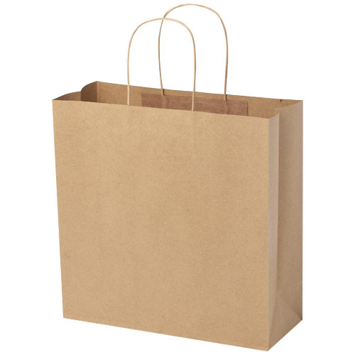 Torba z papieru Kraft ze skręconymi uchwytami – 31 x 12 x 31 cm Kraftowy brąz 1ZM00906 (3)