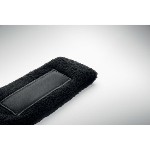 Opaska na głowę z bawełny Czarny MO2609-03 (1)