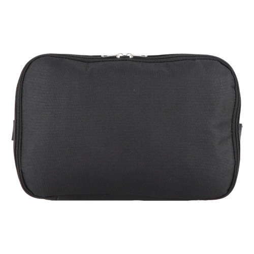R-PET 600D Dwukomorowa torba chłodząca 30 x 20 x 24 cm 12L Czarny LT95393-N0002 (1)