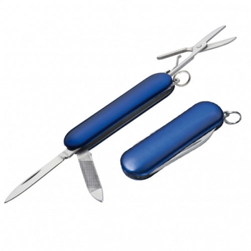 Mini scyzoryk kieszonkowy 5 funkcyjny GUADALAJARA Niebieski 960104 (5)