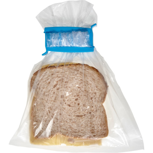 Klips na 2 woreczki foliowe Niebieski V7957-11 (4)