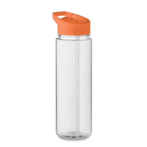 RPET butelka 650ml PP flip lid pomarańczowy MO6467-10 (2)