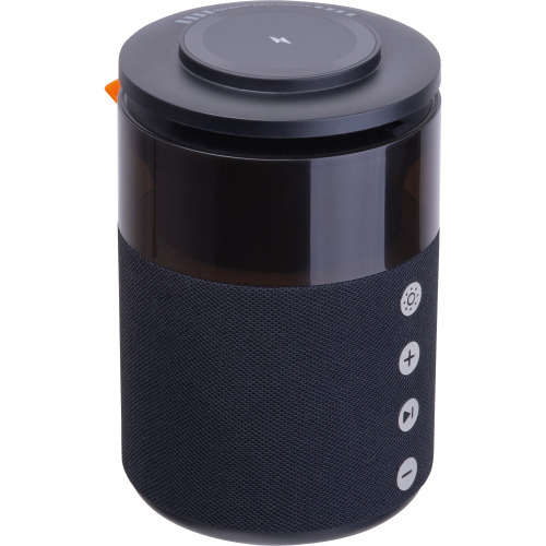 Głośnik bluetooth z ładowarką bezprzewodową Ferraghini RILEY Czarny F25503 (11)
