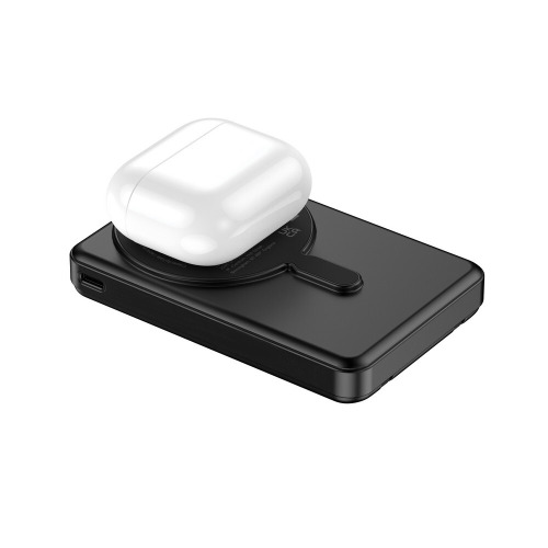 Power bank 10000 mAh, ładowarka bezprzewodowa Urban Vitamin Delano Czarny P322.7201 (7)