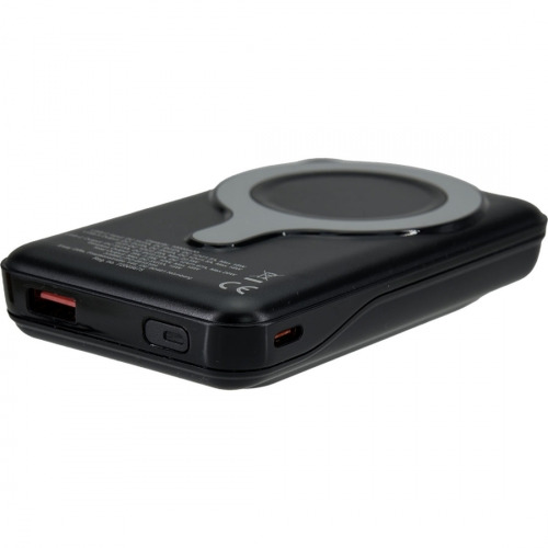 Power bank 10000 mAh z ładowarką indukcyjną VENTURA Czarny 399903 (2)