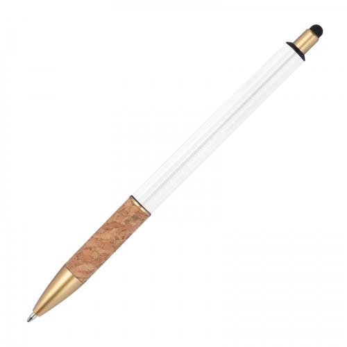 Długopis metalowy touch pen MARIAN Biały 1369006 (4)