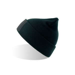 Czapka Beanie z Wywinietym Mankietem Poliester z Recyklingu