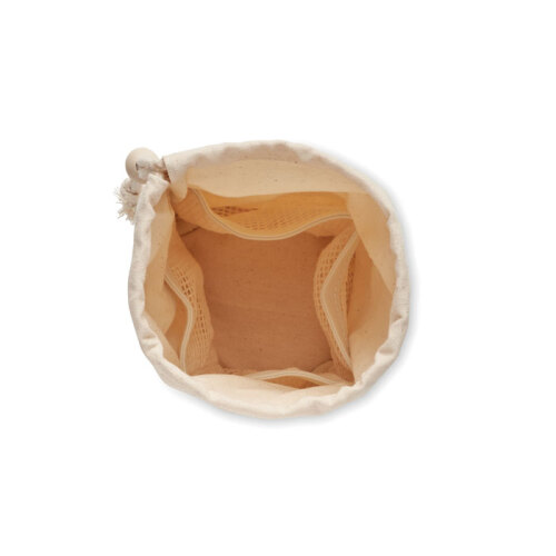 Mała torba z bawełny beżowy MO6624-13 (1)
