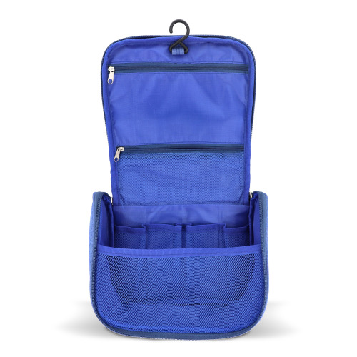 Torba podróżna na kosmetyki rPET 300D Kora Niebieski LT95396-N0011 (4)
