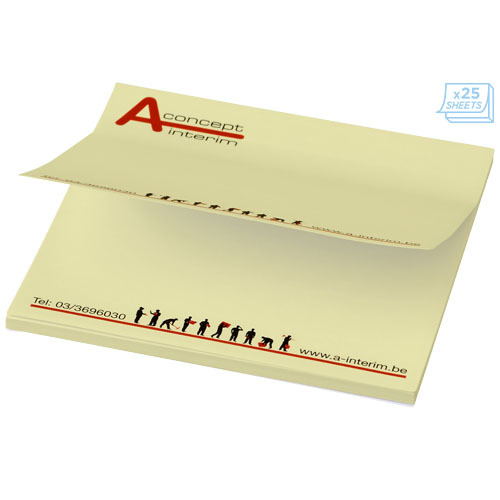 Karteczki samoprzylepne Sticky-Mate® 75x75 Jasnożółty 21093021 (2)