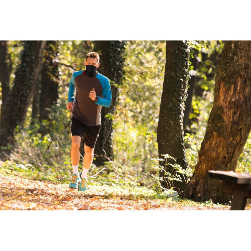 Osłona na twarz i szyję, komin Fuksja V9785-31 (2)