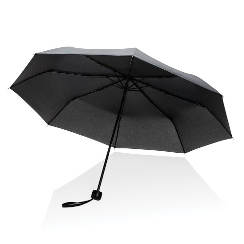 Mały parasol automatyczny 21" Impact AWARE rPET czarny P850.581 (3)