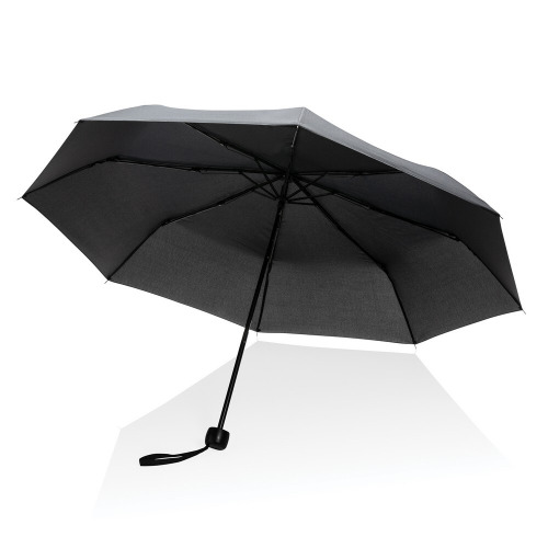 Mały parasol manualny 21" AWARE RPET Czarny P850.581 (3)