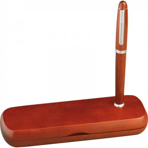 Zestaw piśmienny długopis i pióro wieczne JONATHAN Brązowy 1401601 (3)