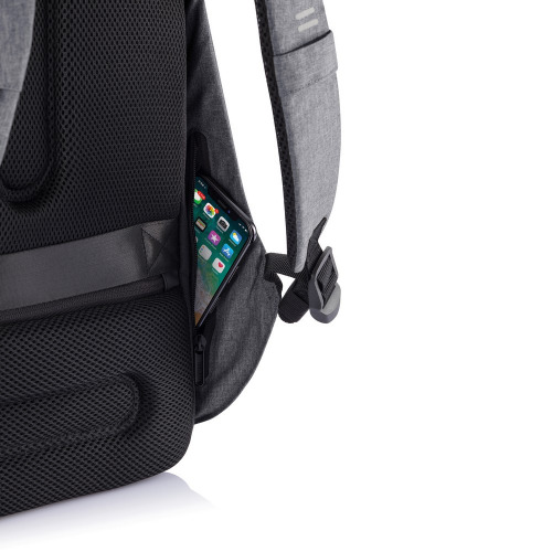 Bobby Hero Regular plecak chroniący przed kieszonkowcami Szary P705.292 (1)