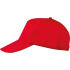 Czapka z daszkiem 5 paneli SANTA FE Czerwony 246605 (2) thumbnail