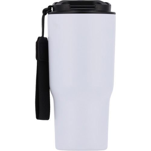 Kubek termiczny 550 ml ze stali z recyklingu DANA Biały 8523906 (1)