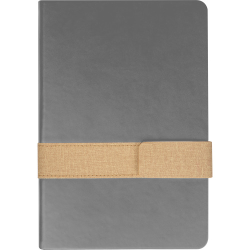 Notatnik A5 w linie DOUGLAS Szary 2422707 (2)