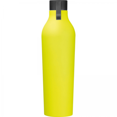 Butelka termiczna stalowa soft touch 800 ml DENIS żółty 8389008 (5)