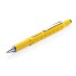 Długopis wielofunkcyjny, poziomica, śrubokręt, touch pen żółty V1996-08 (4) thumbnail