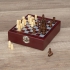 Zestaw do wina z szachami SAN GIMIGNANO brązowy 403701 (2) thumbnail