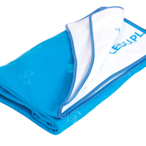 Koc polarowy drukowany dwustronnie Wielokolorowy BRN16C 