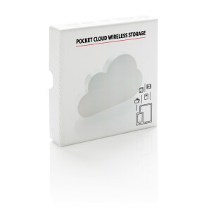 Kieszonkowy dysk bezprzewodowy 16GB, chmura biały