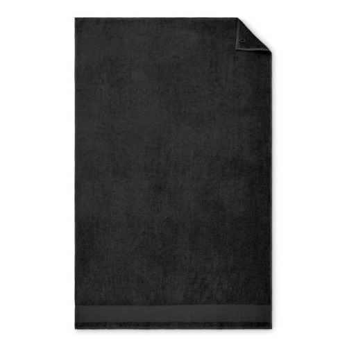 Bawełniany ręcznik kąpielowy Czarny MO2767-03 (1)