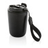 Kubek termiczny 380 ml Cuppa, stal nierdzewna z recyklingu czarny P435.021  thumbnail
