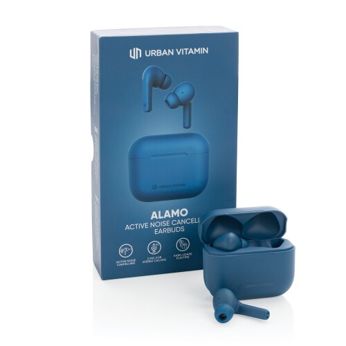 Bezprzewodowe słuchawki douszne Urban Vitamin Alamo ANC niebieski P329.715 (13)