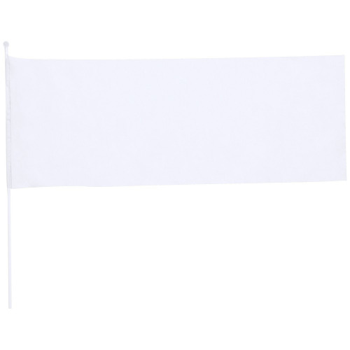 Flaga kibica Biały V7801-02 